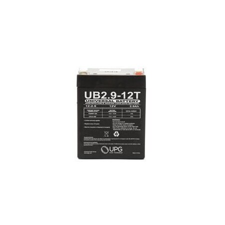 Ilb Gold SeaLED Lead Acid Battery, Replacement For Gs Port Pe12V2.7 Battery, 10PK PE12V2.7 BATTERY